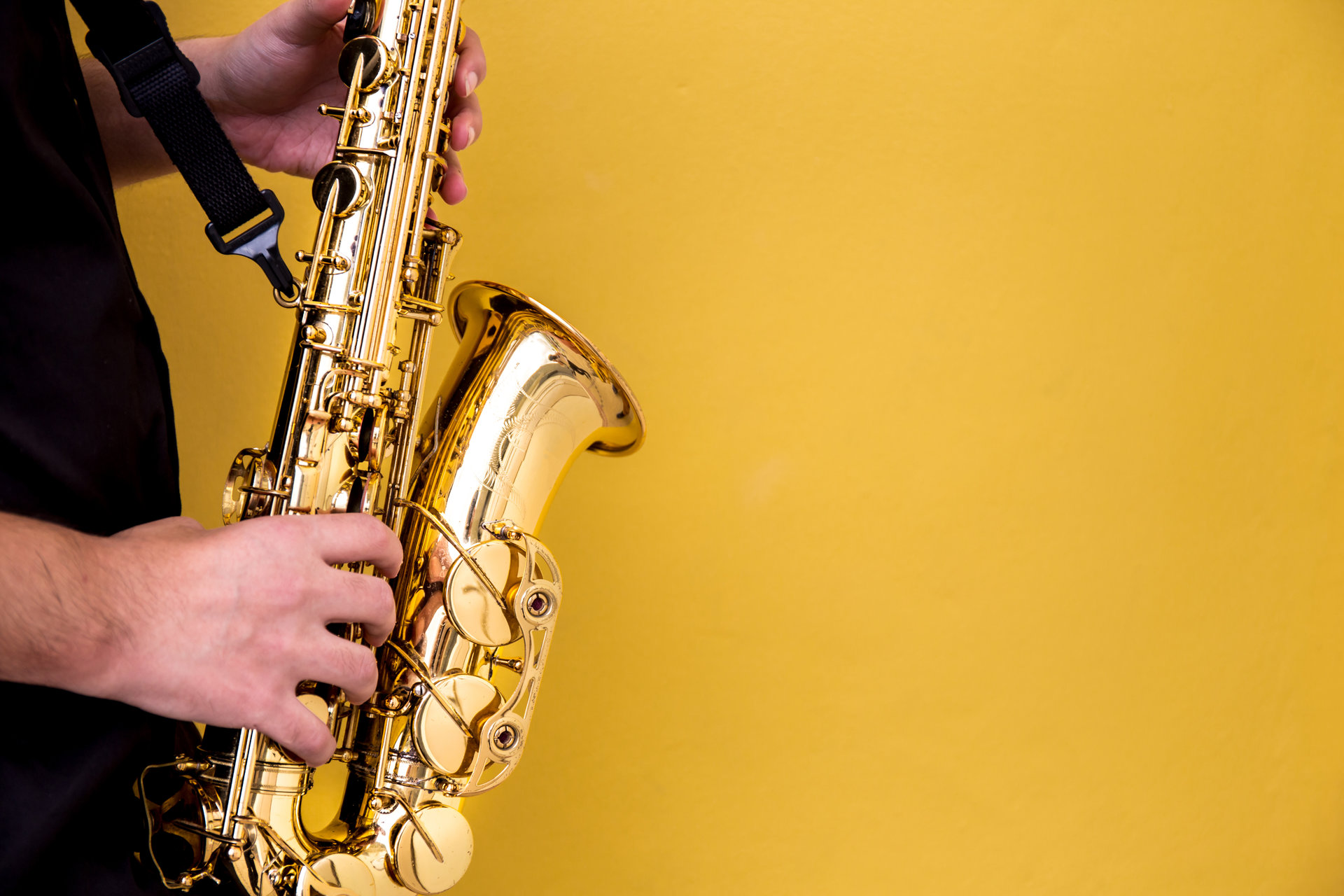 saxofon; instrument muzical; simbol pentru meserii din domeniul artistic (muzical)